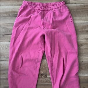 Aritzia Pink Sweatpants
